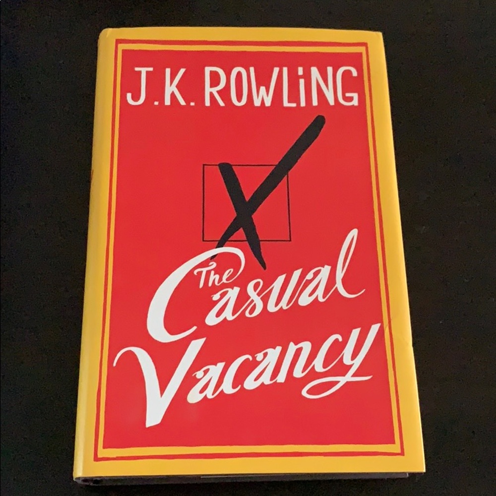 J. K. Rowling “The Casual Vacancy” book